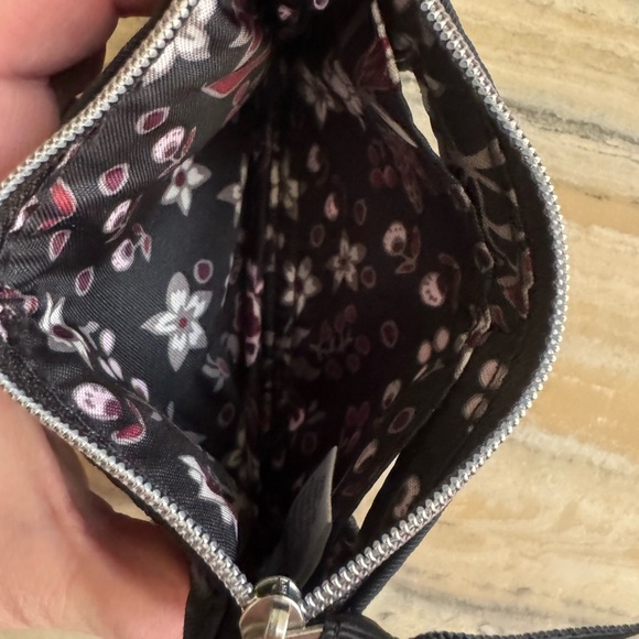 NWT Vera Bradley Black Purse Coin Pouch - Picture 4 of 4